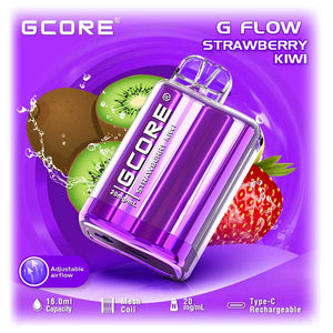 Gcore G-Flow 7500 Jetable - Fraise Kiwi