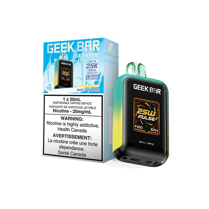 Geek Bar Skyview 25K Disposable - Orange Berry