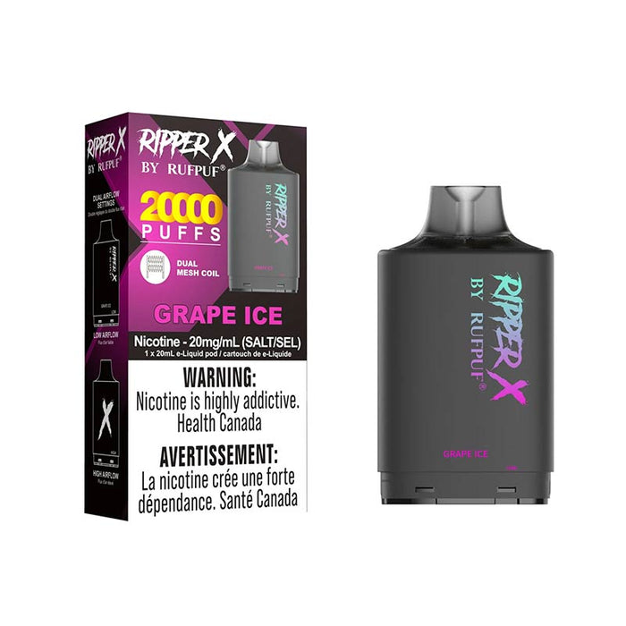 Ripper X Pod by Rufpuf 20K - Grape Ice
