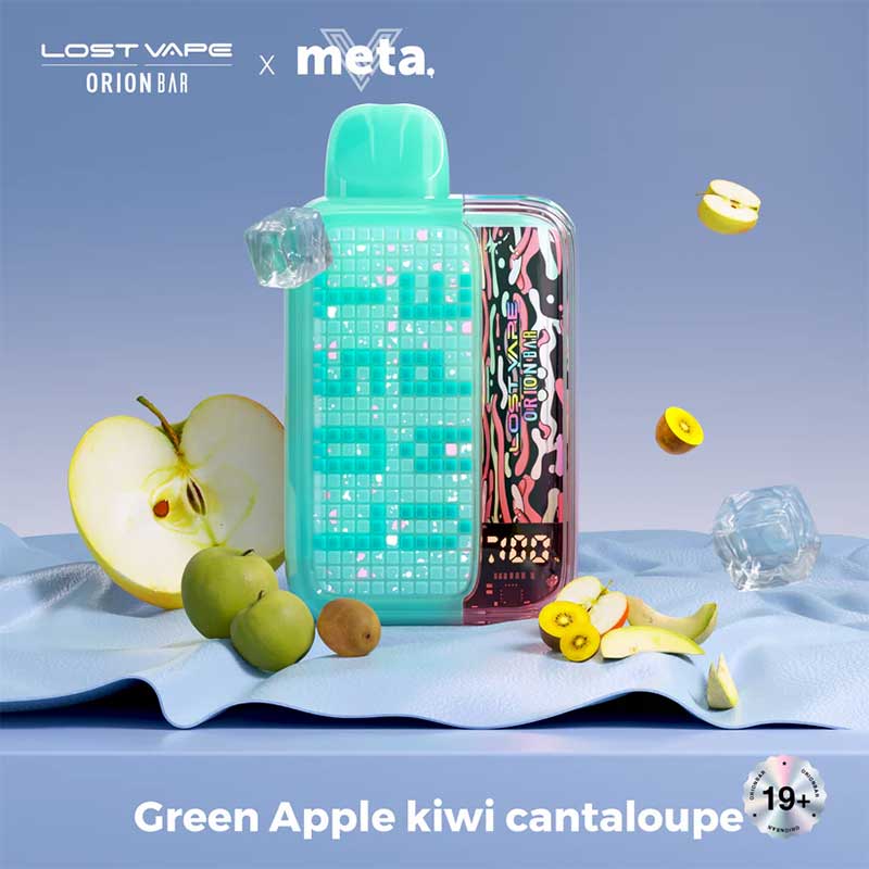 Lost Vape Orion Bar 10K Disposable - Green Apple Kiwi Cantaloupe