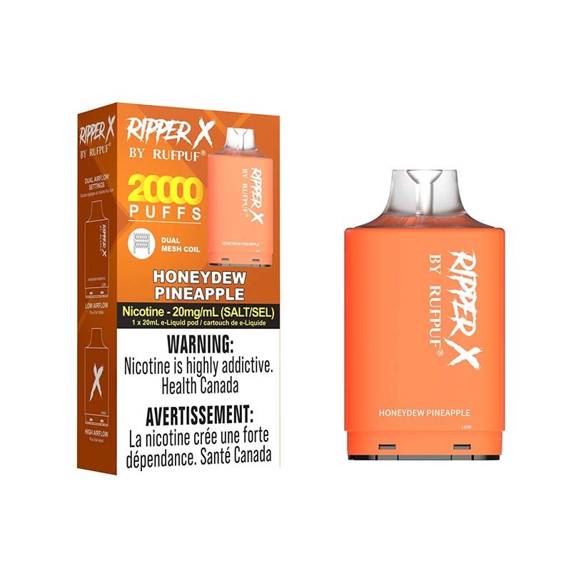 Ripper X Rufpuf Ripper X Compatible Pod 20K - Honeydew Pineapple | Bay Vape