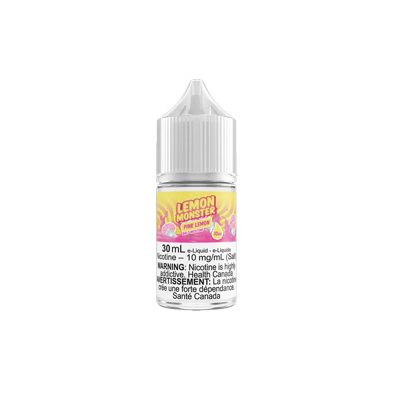 Pink Lemon Salt Juice by Lemon Monster - Bay Vape Canada