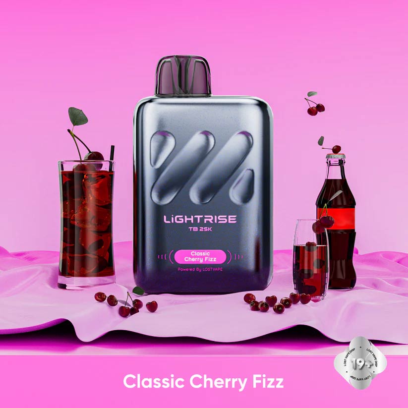 Lost Vape Lightrise TB 25K Disposable - Classic Cherry Fizz