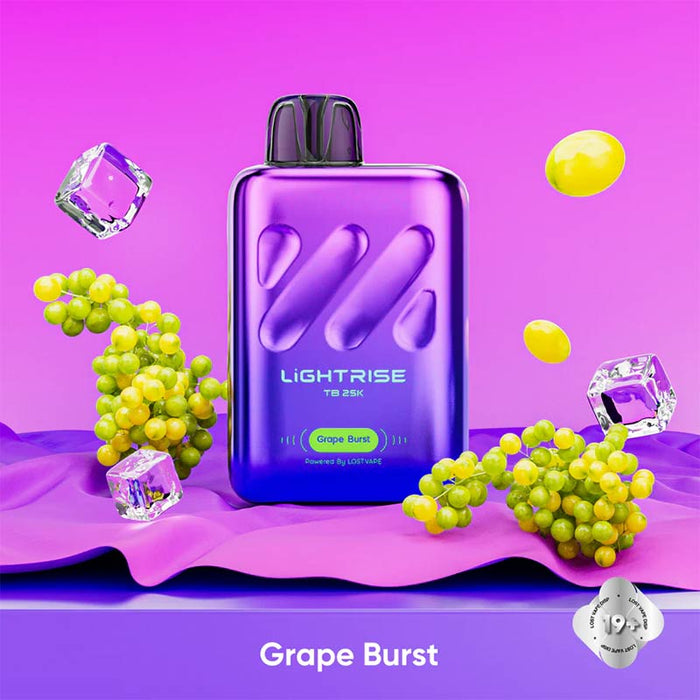 Lost Vape Lightrise TB 25K Disposable - Grape Burst