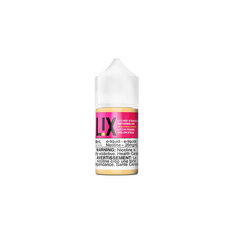 Lychee Strawberry Watermelon by L!X Salts Juice - Bay Vape Canada