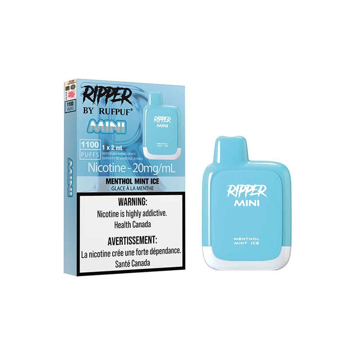 Ripper by RUFPUF Mini 1100 Jetable - Glace Menthol Menthe