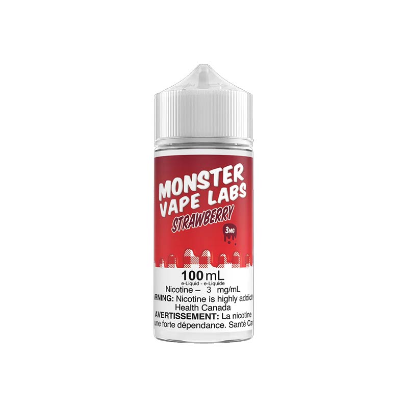 Strawberry by Monster Vape Labs 100mL - Bay Vape Canada