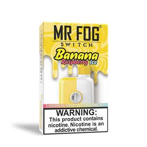 MR FOG Switch 5500 Puffs Jetable - Glace Banane Framboise