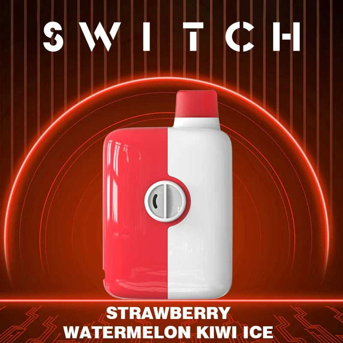 MR FOG Switch 5500 Puffs Disposable - Strawberry Watermelon Kiwi Ice