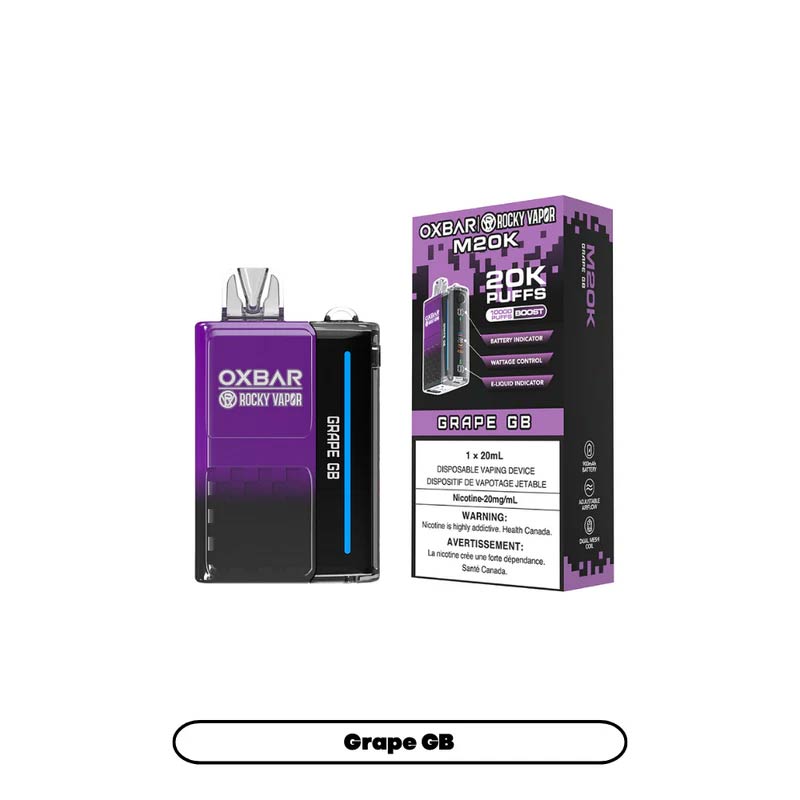 OXBAR M20K Disposable - Grape GB - Bay Vape Canada