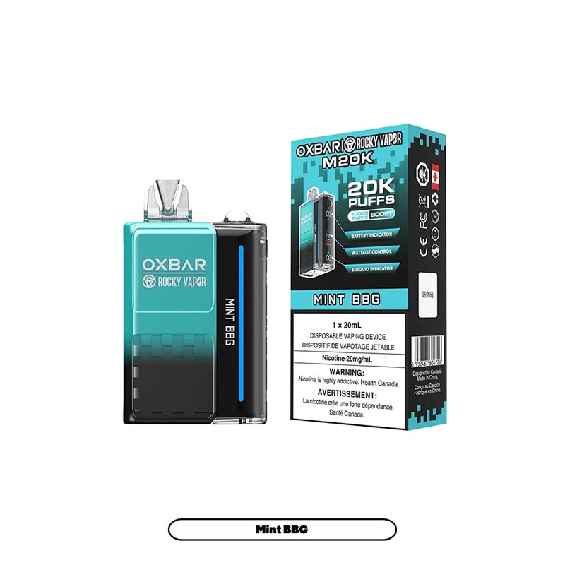 OXBAR M20K Disposable - Mint BBG (ON)