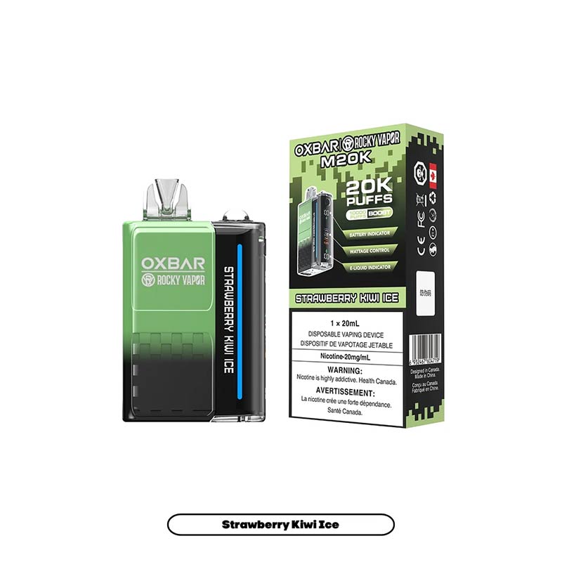 OXBAR M20K Disposable - Strawberry Kiwi Ice (ON) - Bay Vape