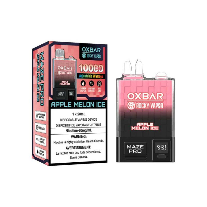 OXBAR Maze Pro 10000 - Glace pomme-melon