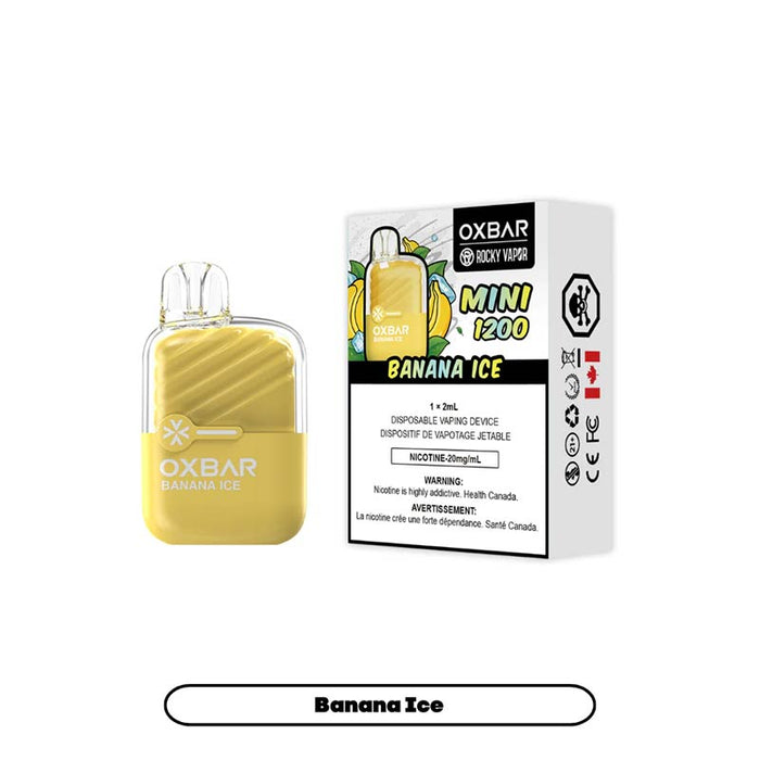 OXBAR Mini 1200 Disposable - Banana Ice