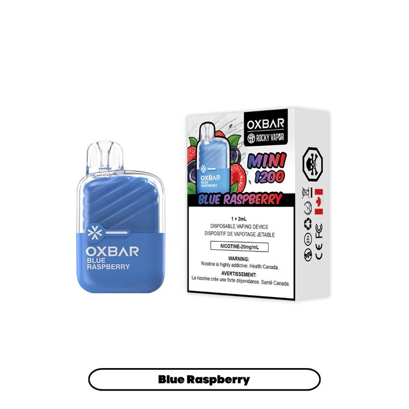 OXBAR Mini 1200 Jetable - Framboise Bleue