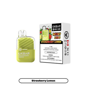 OXBAR Mini 1200 Disposable - Strawberry Lemon