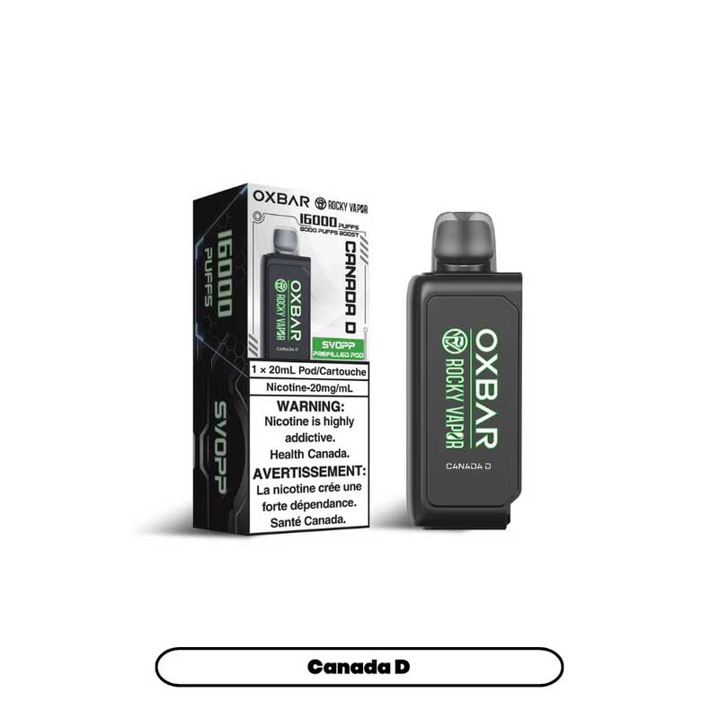 Oxbar Svopp 16K Pod - Canada D - Bay Vape Canada