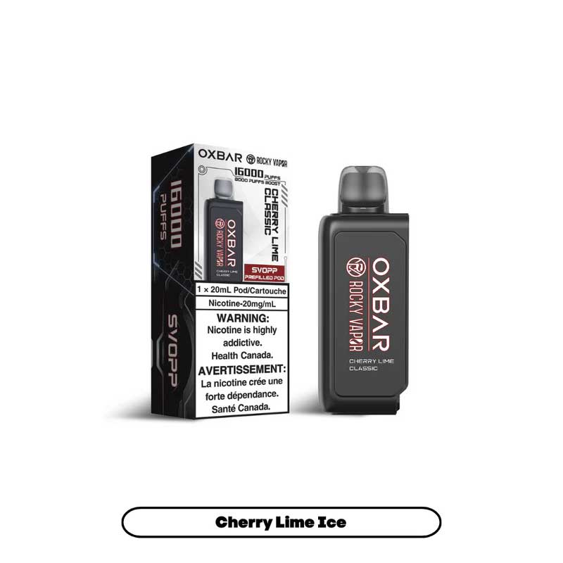 Oxbar Svopp 16K Pod - Cherry Lime Classic - Bay Vape Canada