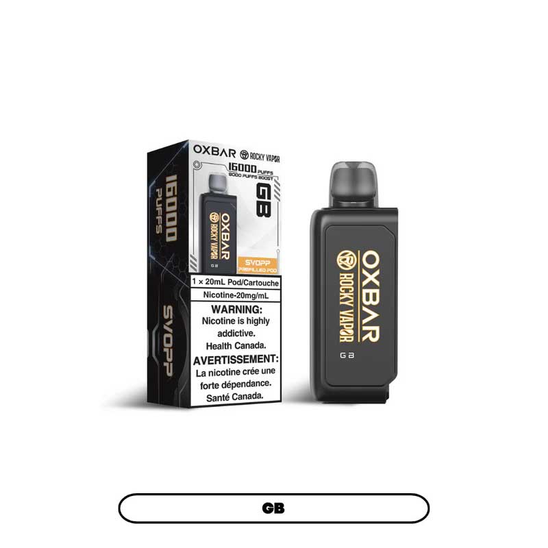 Oxbar Svopp 16K Pod - GB - Bay Vape Canada