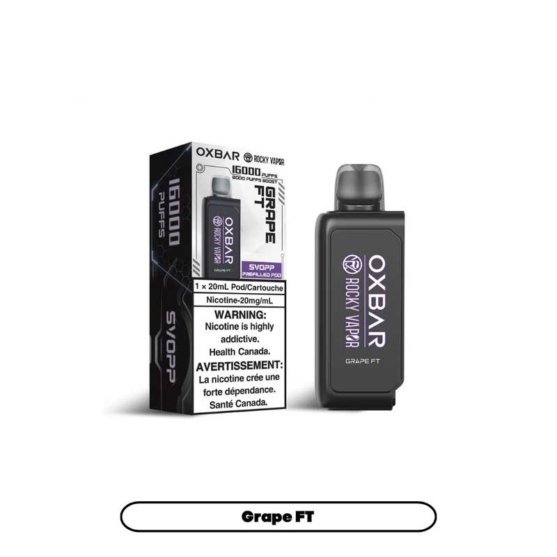 Oxbar Svopp 16K Pod - Grape FT - Bay Vape Canada