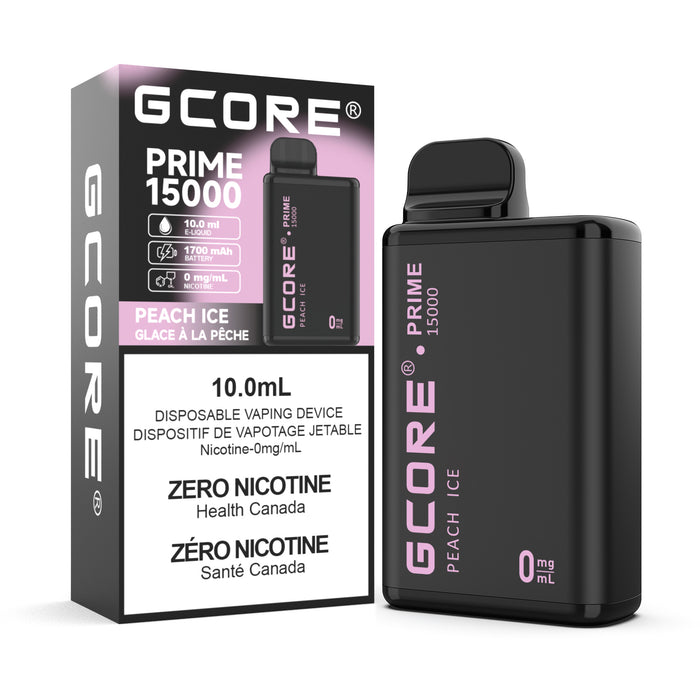 Gcore Prime 15K 0mg/mL Disposable - Peach Ice (ON)