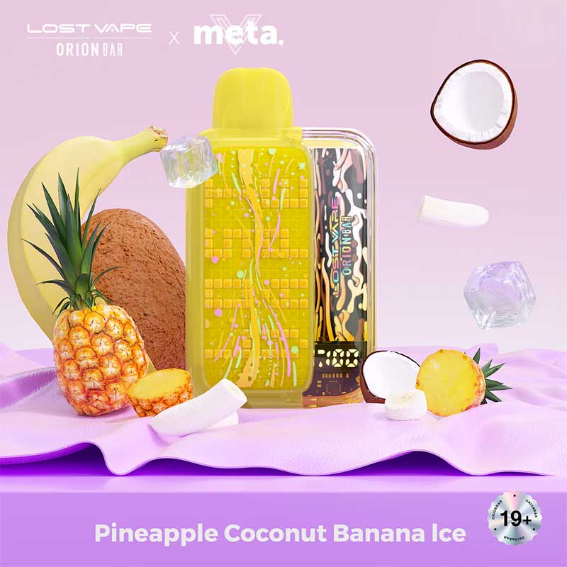Lost Vape Orion Bar 10K Disposable - Pineapple Coconut Banana Ice