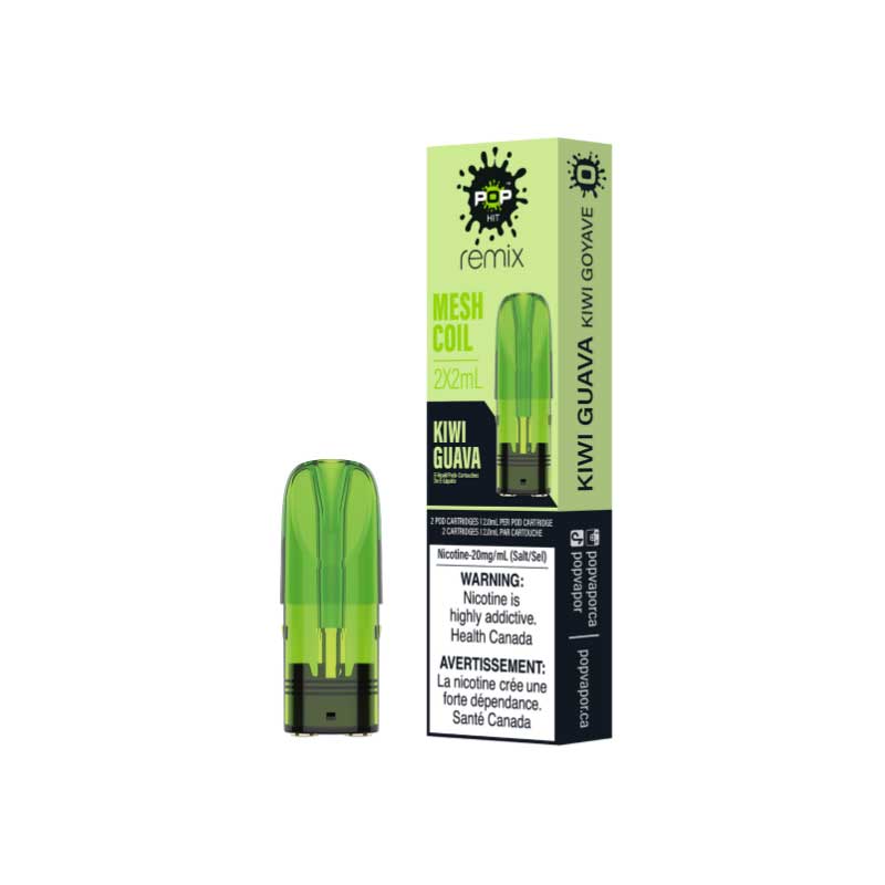 POP Remix Mesh Pods - Kiwi Guava - Bay Vape Canada