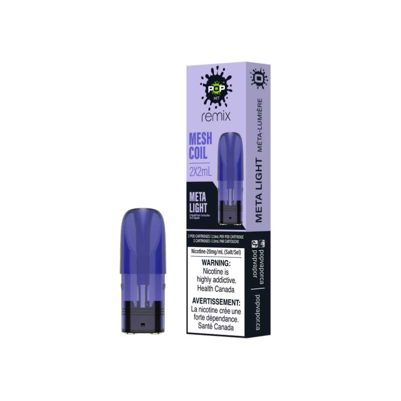 POP Remix Mesh Pods - Meta Light - Bay Vape Canada