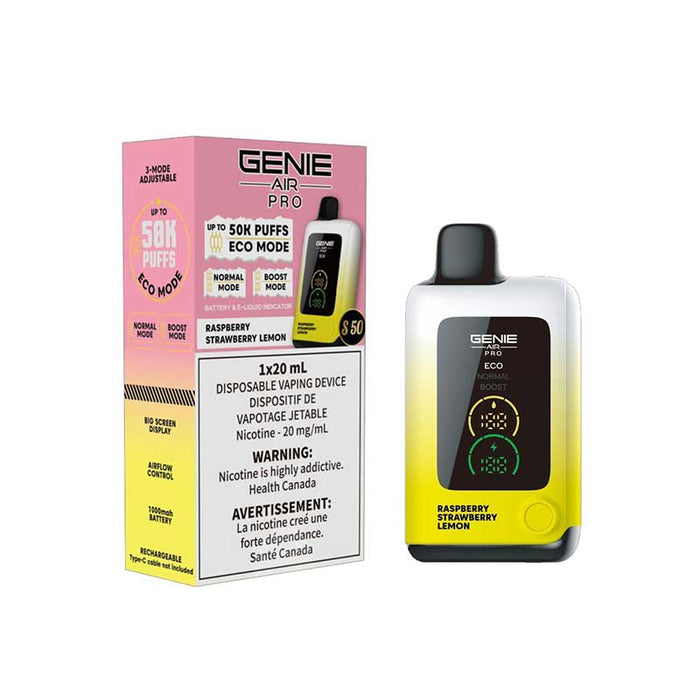 Genie Air Pro 50K - Raspberry Strawberry Lemon (ON)