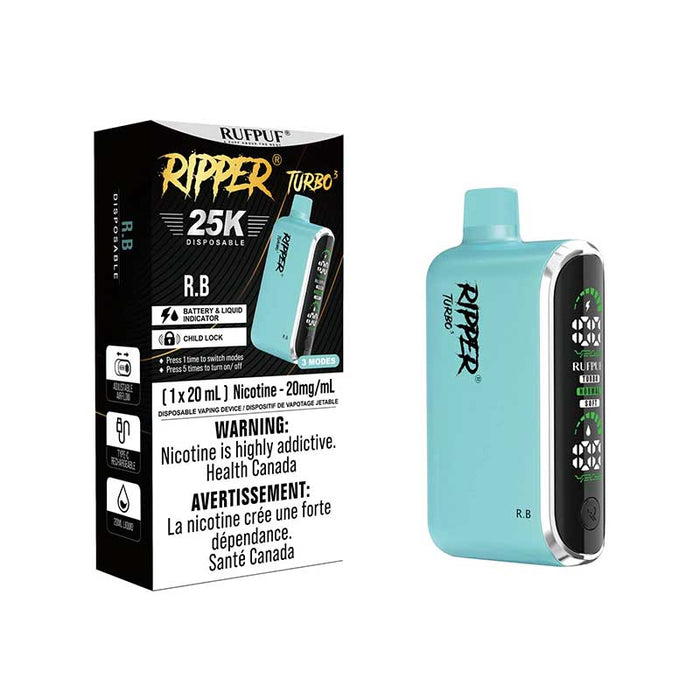 Ripper Turbo 3 25K Disposable - R. B.