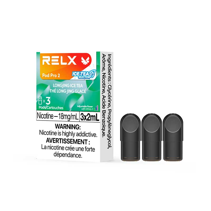 RELX Pod Pro 2 - Longjing Ice Tea (3 Pack)