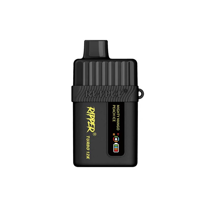 Ripper Turbo 12K - Mighty Mango Peach Ice - Bay Vape Canada