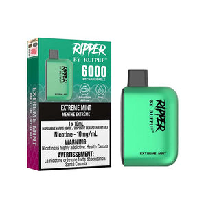 Ripper by RUFPUF 6000 Disposable - Extreme Mint