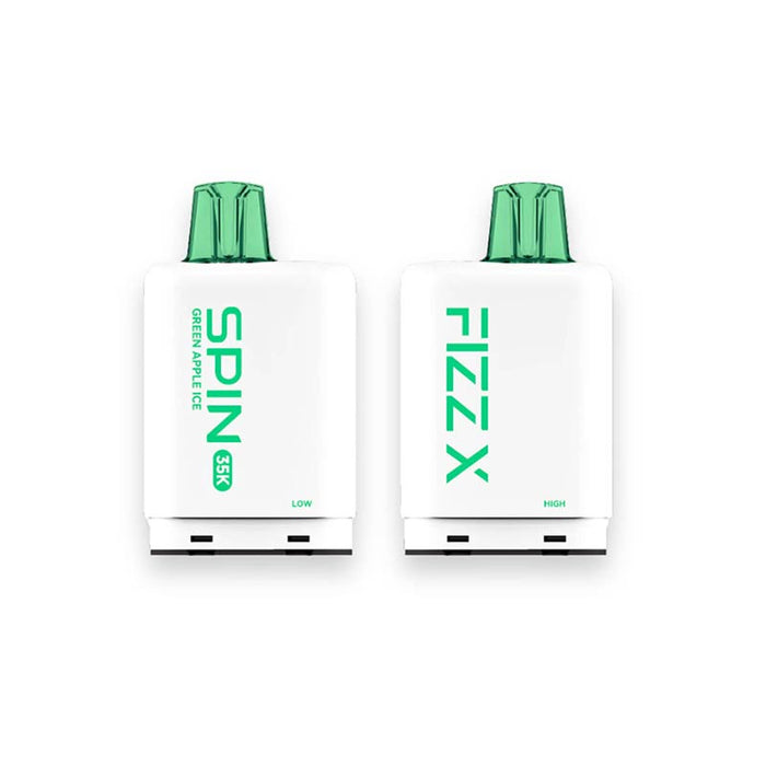 Spin Fizz X Pod 35K - Green Apple Ice