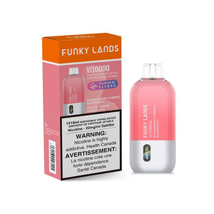 Funky Lands Vi10000 Disposable - Strawberry Cherry Raspberry