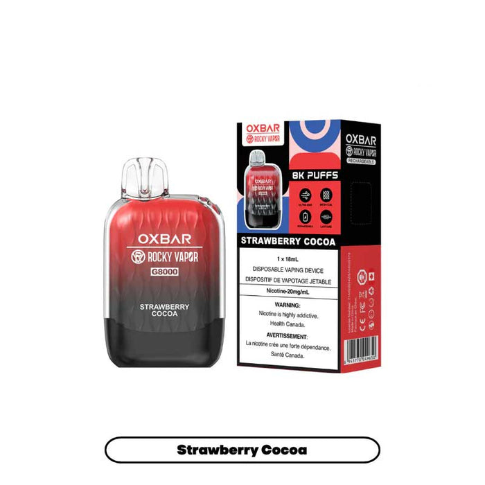 OXBAR G8000 Disposable - Strawberry Cocoa