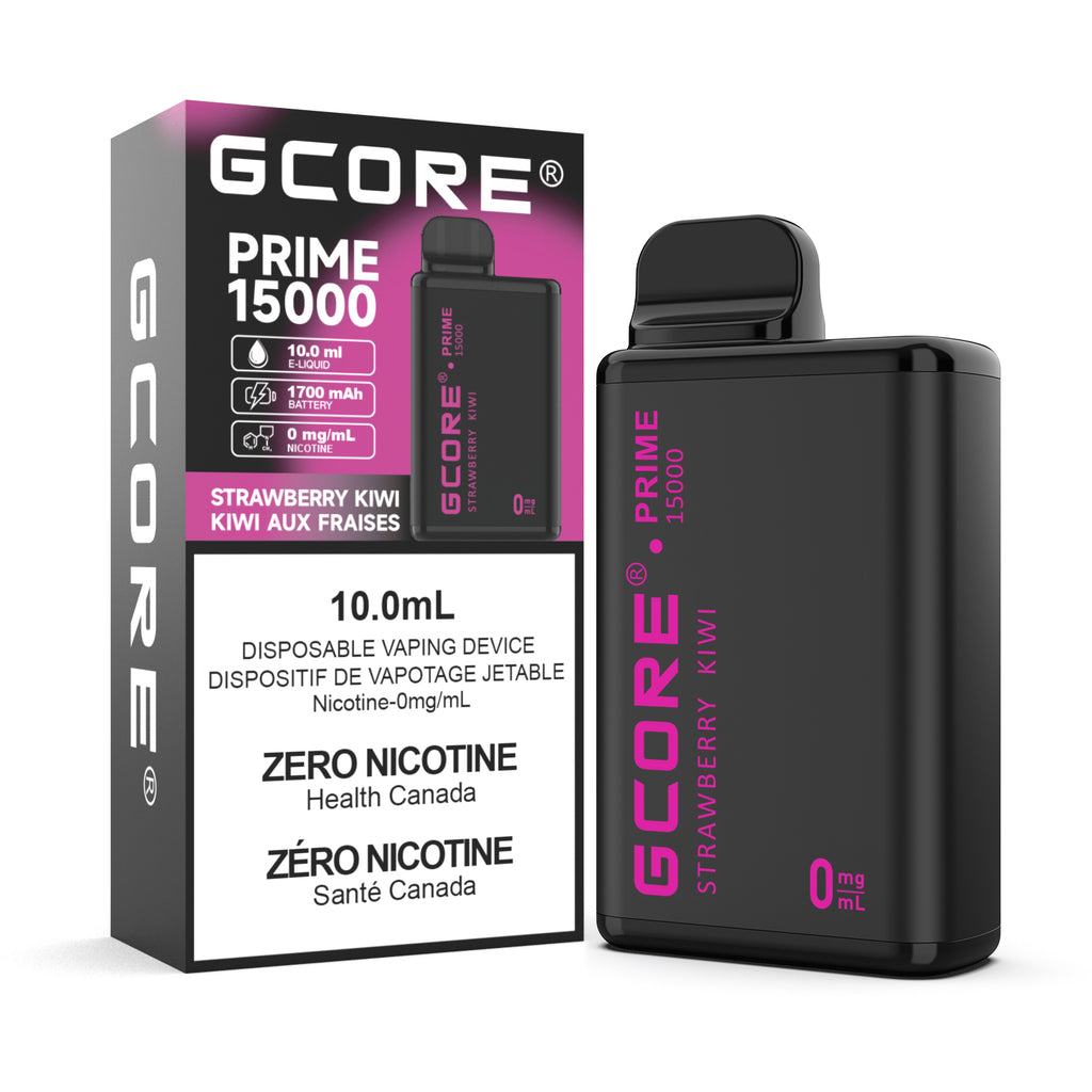 Gcore Prime 15K 0mg/mL Disposable - Strawberry Kiwi (ON)