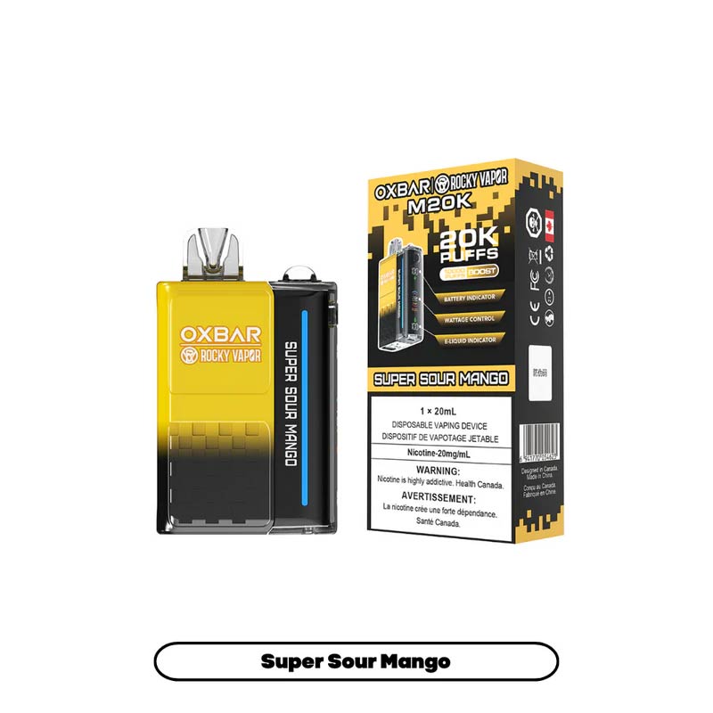 OXBAR M20K Disposable - Super Sour Mango - Bay Vape Canada