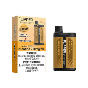 Flipper by Ripper 11000 - Vanilla Coffee Ice & Iced Coffee