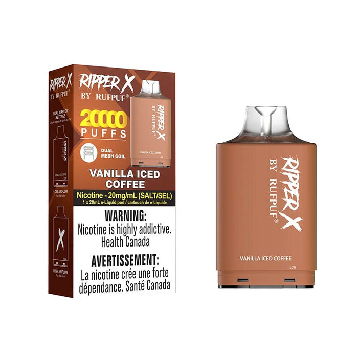 Ripper X Rufpuf Ripper X Compatible Pod 25K - Vanilla Iced Coffee | Bay Vape