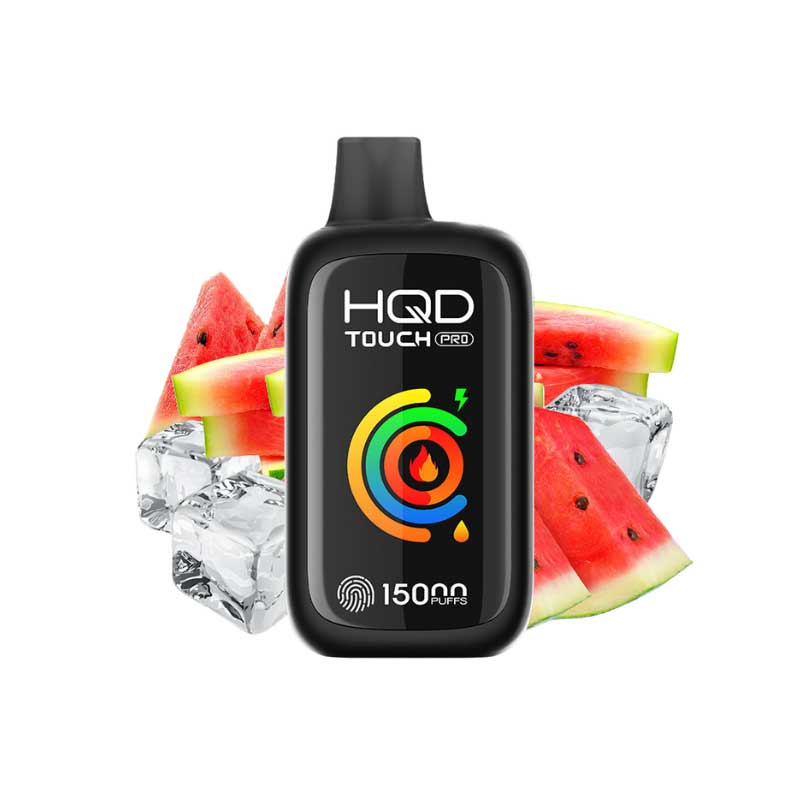 HQD Touch Pro 15k Disposable - Watermelon Ice - Bay Vape Canada