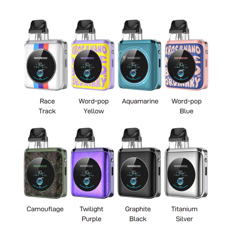 Vaporesso XROS 4 Nano Pod Kit [CRC] - Bay Vape Canada