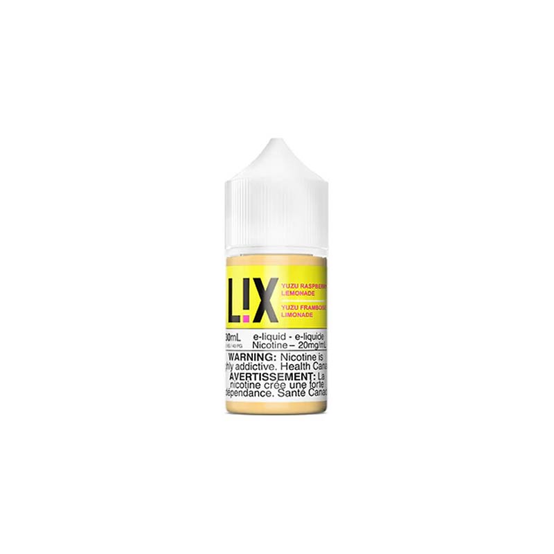 Yuzu Raspberry Lemon by L!X Salts Juice - Bay Vape Canada