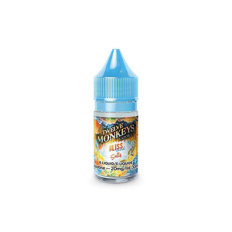 Bliss Iced by Twelve Monkeys Ice Age Salt Juice - Bay Vape Canada