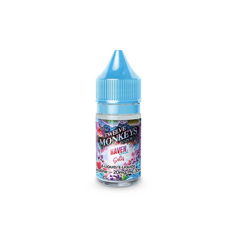 Haven Iced by Twelve Monkeys Ice Age Salt Juice - Bay Vape Canada