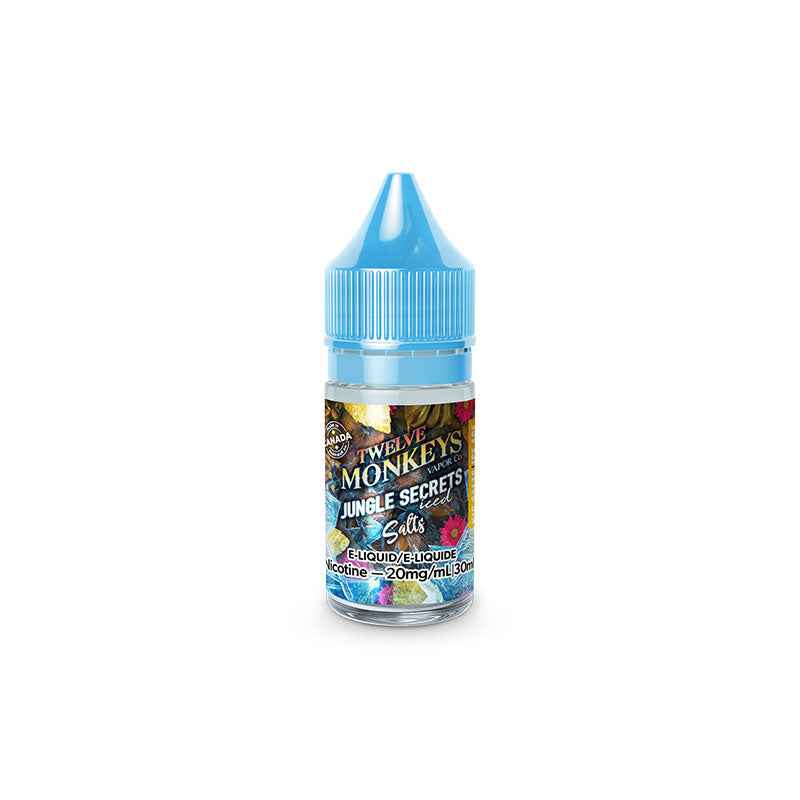 Jungle Secret Iced by Twelve Monkeys Ice Age Nic Salt Juice - Bay Vape Canada