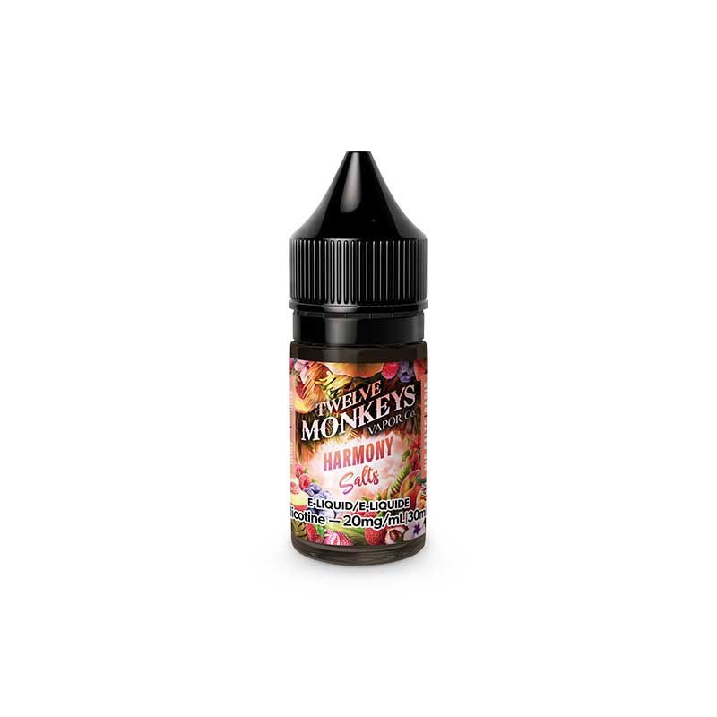 Harmony Nic Salts by Twelve Monkeys E-Juice - Bay Vape Canada
