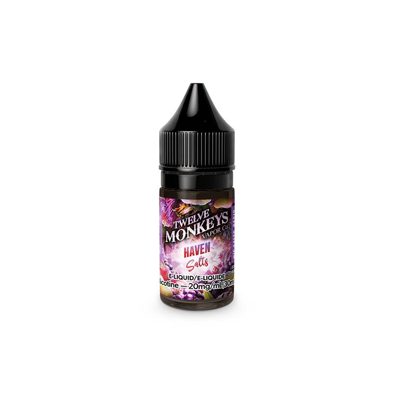 Haven Nic Salts by Twelve Monkeys E-Juice - Bay Vape Canada