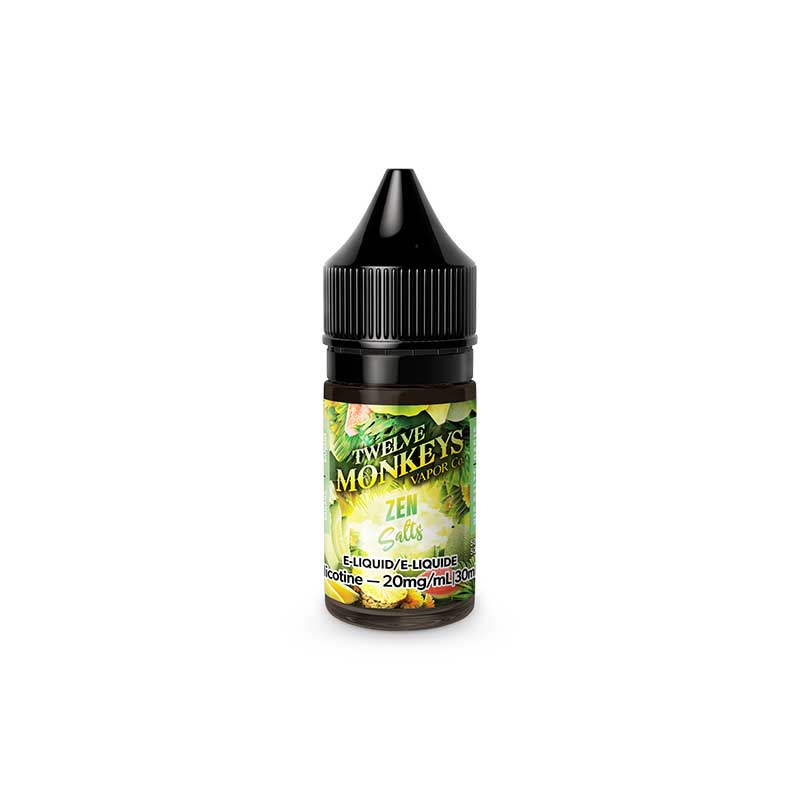 Zen Nic Salts by Twelve Monkeys E-Juice - Bay Vape Canada
