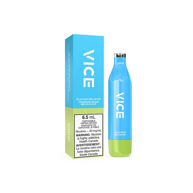 VICE 2500 Puffs Disposable - Blue Razz Melon Ice - Bay Vape Canada